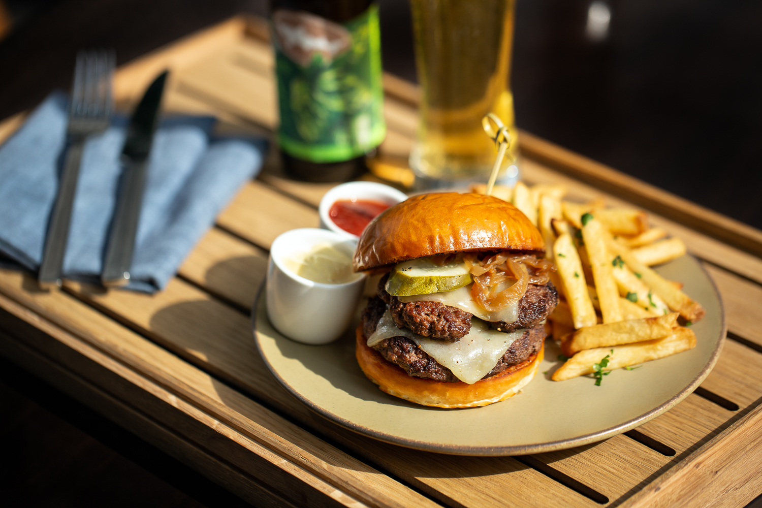 Burger & Fries